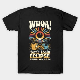 Whoa! Total Eclipse of the Sun 2024 T-Shirt